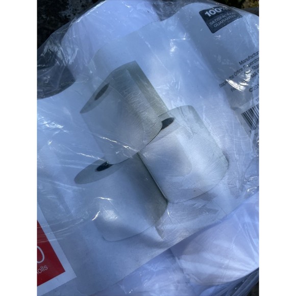 Staples Bond Paper Rolls 3" x 128' 10/Pack (18211-CC) 197004 - Picture 2 of 4